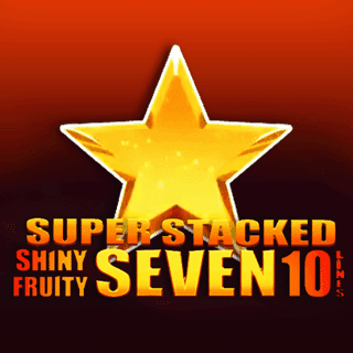 Shiny Fruity Seven 10 Lines Super Stacked game cover