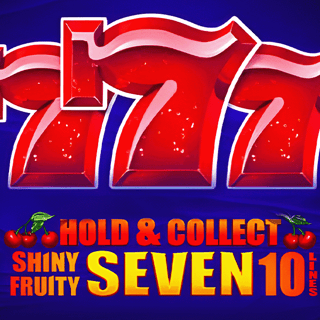 Shiny Fruity Seven 10 Lines Hold and Collect